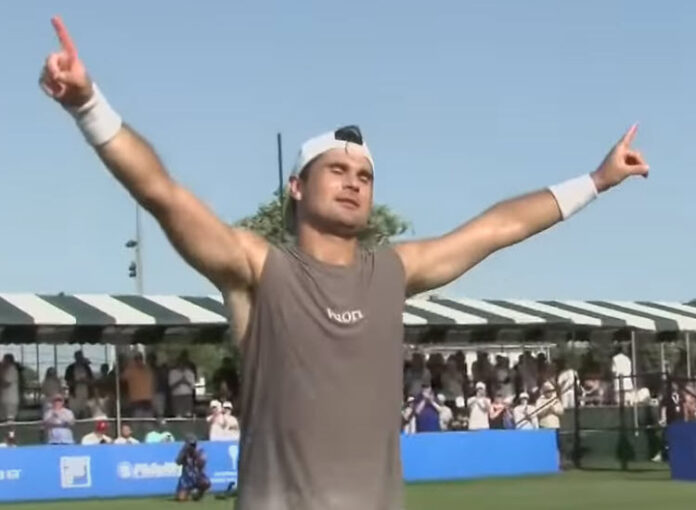 Superb Marcos Giron conquers the title. HIGHLIGHTS - NEWPORT RESULTS - Tennis Tonic