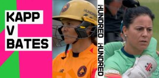 The Hundred: Marizanne Kapp bowls Suzie Bates after early dangerous play call