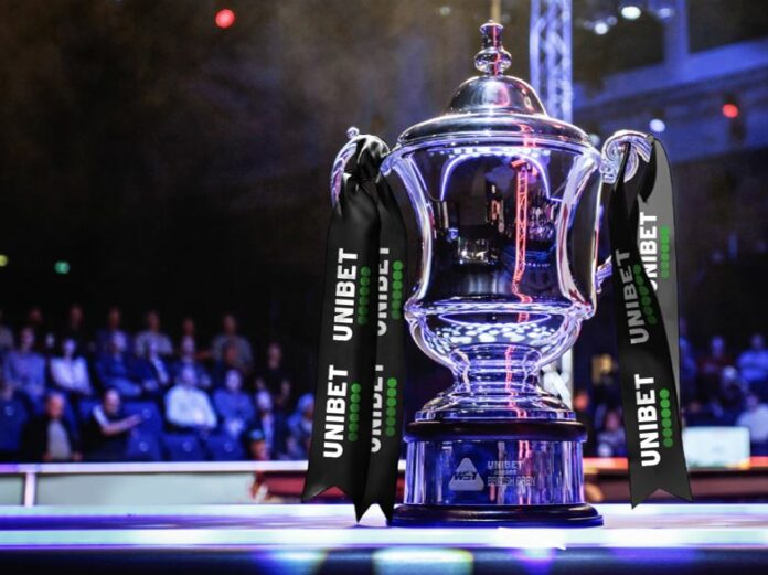 Unibet unveiled as lead partner for snooker's British Open - EGR Intel