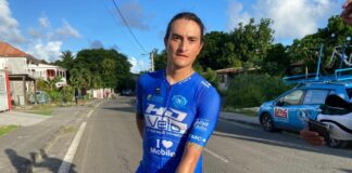 Winner Anacona, premier maillot jaune du Tour cycliste de Marie-Galante 2024 et tous les classements de la 1ère étape à découvrir