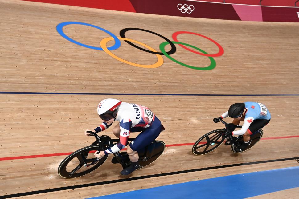 Track cycling at the Tokyo Olympics (Alex Broadway/SWpix.com)