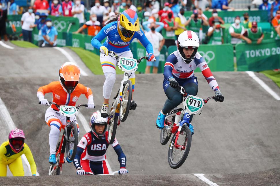 BMX at the Tokyo Olympics (Cor Vos/SWpix.com)