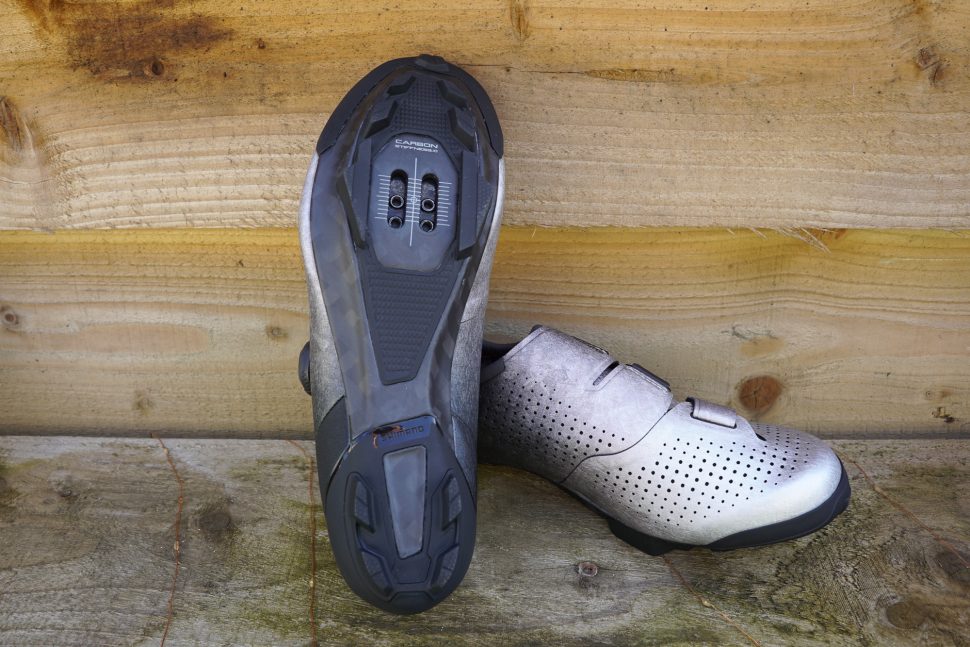 shimano rx8 gravel shoes sole and side