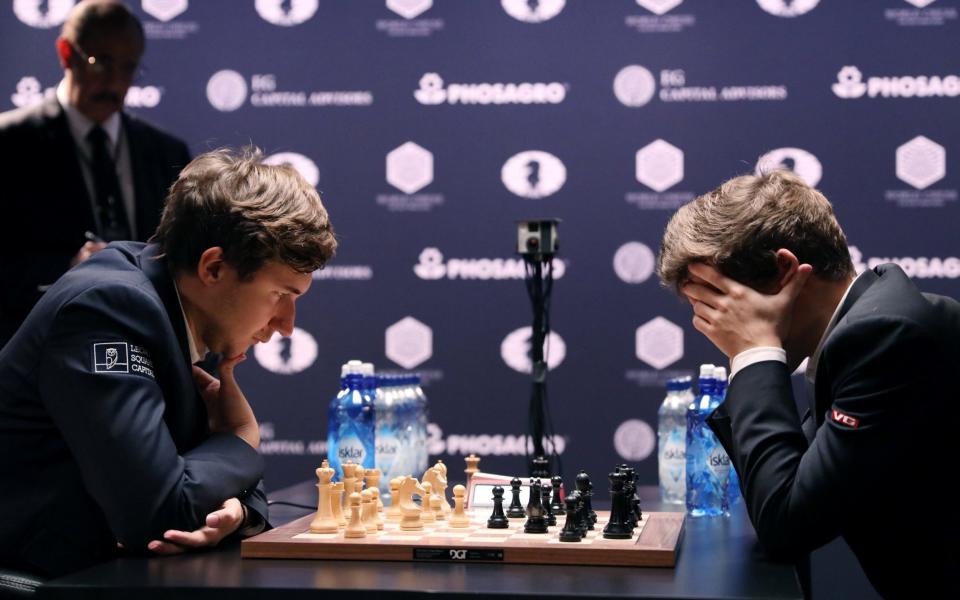 Sergei Karjakin enfrentará o campeão mundial de xadrez Magnus Carlsen em 2016