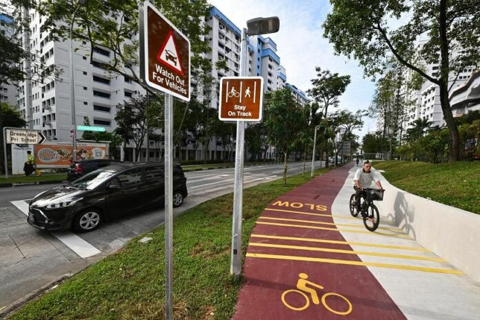 Another 87km of new cycling paths to be built in Singapore’s east, north-east by 2030