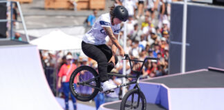 Perris Benegas Earns Silver in BMX Freestyle at Paris 2024 Olympics - Cycling West