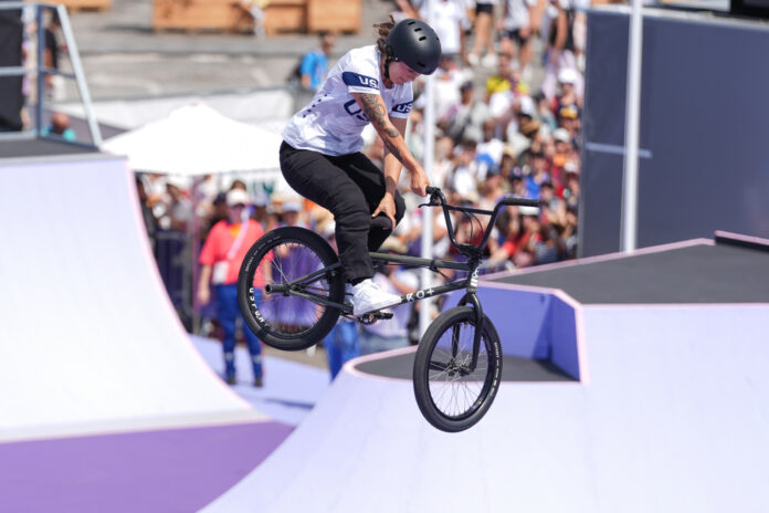 Perris Benegas Earns Silver in BMX Freestyle at Paris 2024 Olympics - Cycling West