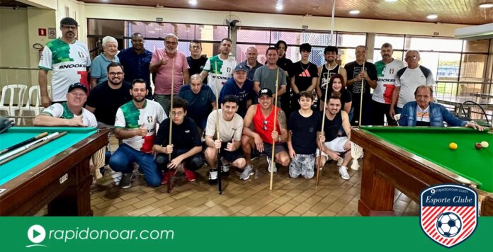 Carlos Pelissari é campeão do 1º Torneio de Snooker do Gran