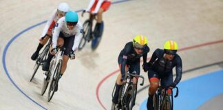 Cycling-No plan, no problem, as Italy grab Madison gold