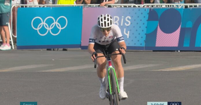 Cycling | W Road Race | Kristen Faulkner Paris 2024 Highlights