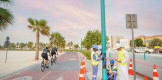 Dubai: Cycling in the evening? RTA ensures clear visibility, well-lit tracks - News