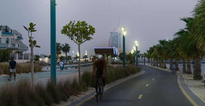 Dubai cycling, e-scooter tracks get major lighting upgrade - Dubai Eye 103.8