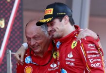 Ferrari, Frederic Vasseur carica Charles Leclerc