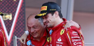 Ferrari, Frederic Vasseur carica Charles Leclerc