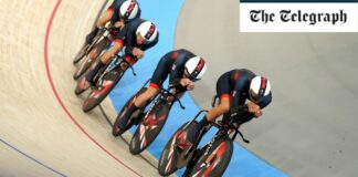 GB break world record in team sprint cycling at Paris 2024