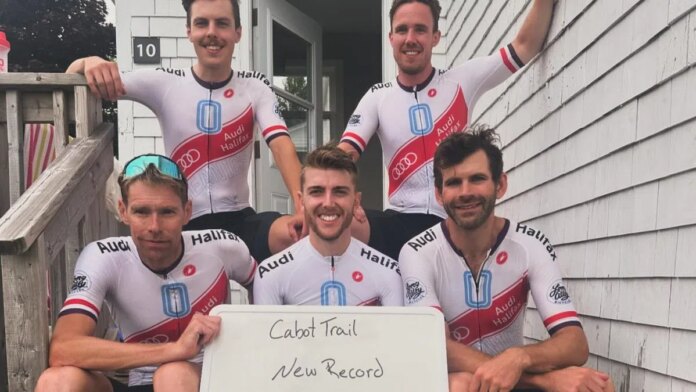 Halifax cycling team sets new record for Cabot Trail