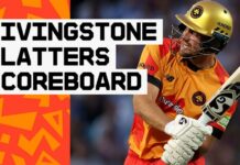 'Huge' Livingstone six hits the scoreboard