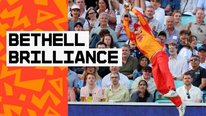 Hundred 2024: Bethell'S catch which gets Cole out