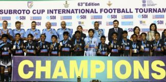 India Sports Summit, 13 Agustus: Mother's International School, Ranchi memenangkan Piala Subroto untuk anak perempuan di bawah 17 tahun