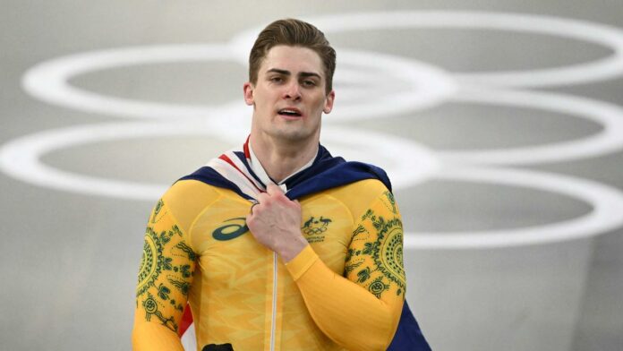 Australia's Matthew Glaetzer has won his first Olympic medal.