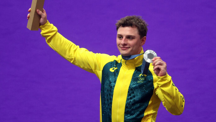 Men's track cycling sprint final results, Australian Matthew Richardson silver, Harrie Lavreysen gold