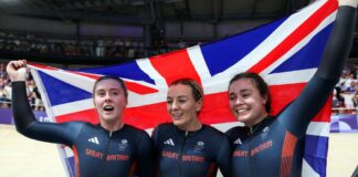 Paris Olympics: Great Britain secure gold and new world record in women's Team Sprint