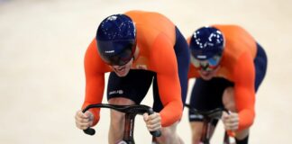 Paris Olympics: New Olympic record for the Netherlands in men's Team Sprint qualification