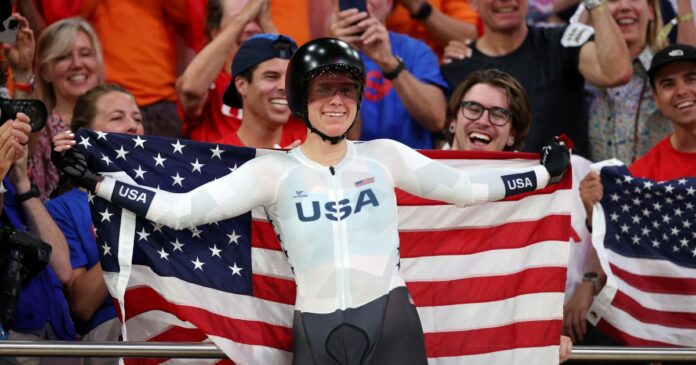 Team USA | Jennifer Valente Wins Another Olympic Gold Medal in Track Cycling’s Omnium