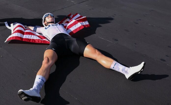 U.S. Cyclist Kristen Faulkner Wins Gold at Paris Olympics