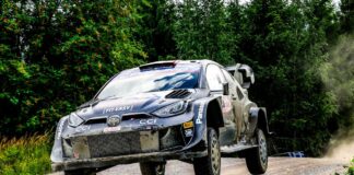 Un piloto de F1 prueba en secreto un coche de rally