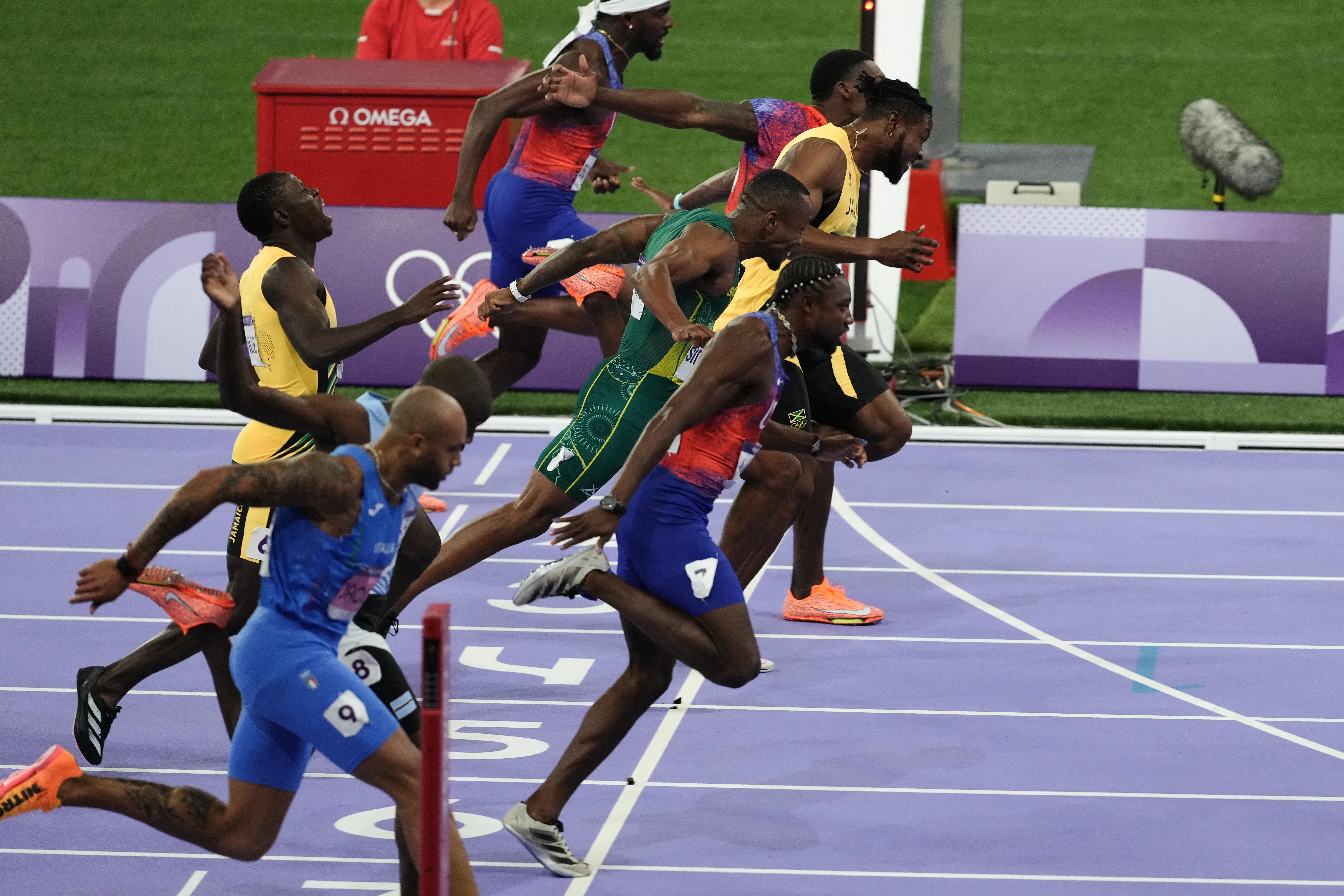 Olympic 100m final