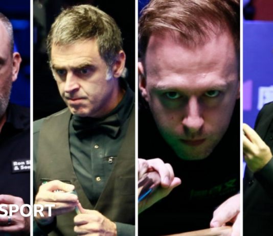 Mark Williams, Ronnie O'Sullivan, Judd Trump and Mark Allen