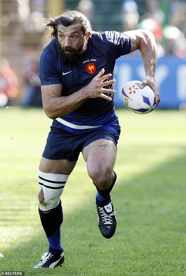 The sight of Sebastien Chabal running towards them was enough to flll any opponent with sheer dread