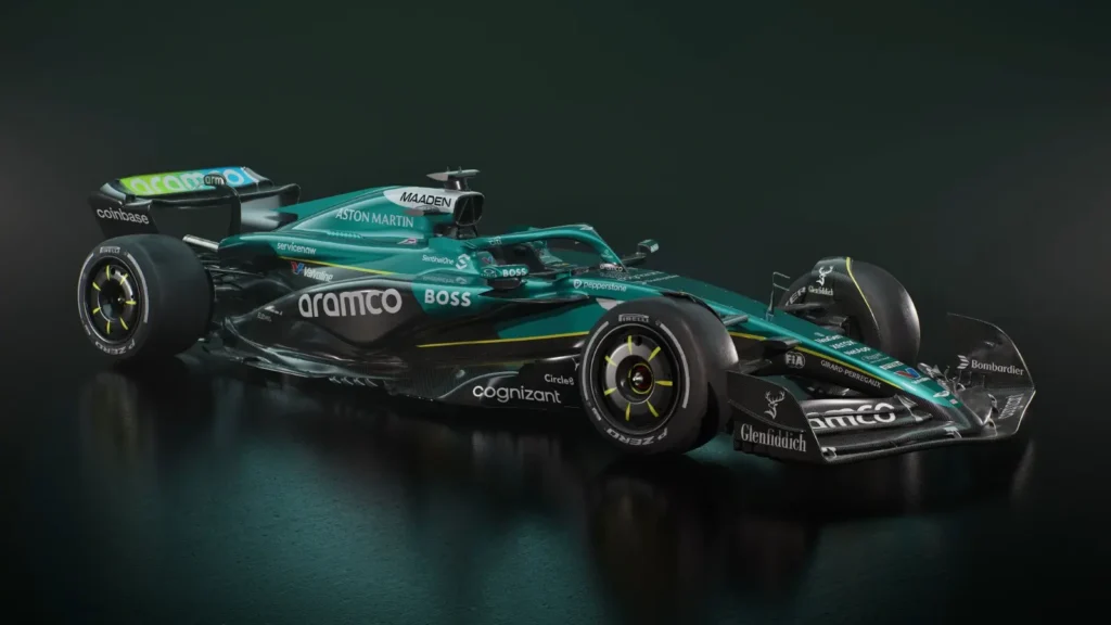 Aston Martin has revealed the team's 2025 livery - Credit: Aston Martin