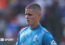 England batter Jacob Bethell before an ODI