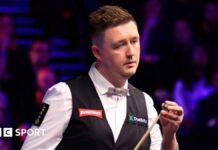 Kyren Wilson in action