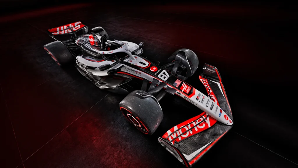 Haas has unveiled the team's 2025 car, the VF-25