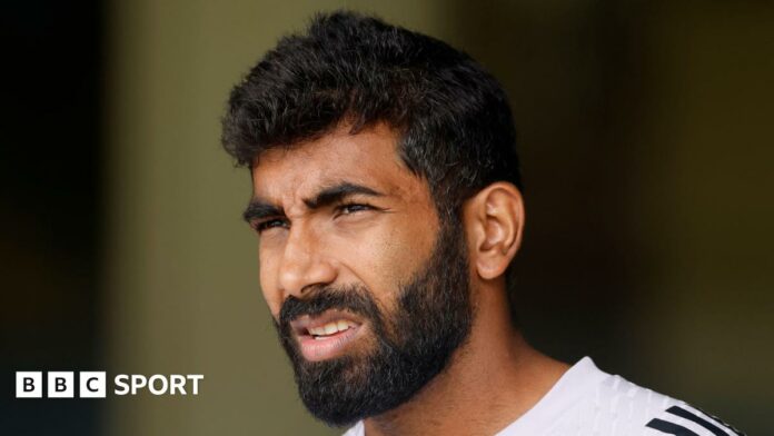 Jasprit Bumrah looks forlorn