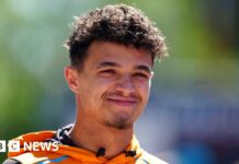 Lando Norris 'inspires' Bristol school with thank you video