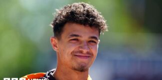 Lando Norris 'inspires' Bristol school with thank you video