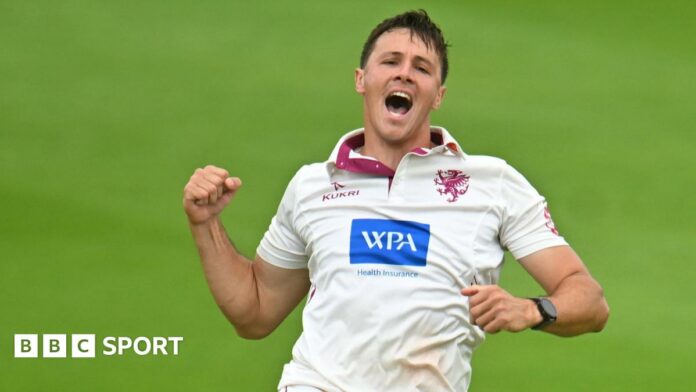 Migael Pretorius celebrates a wicket