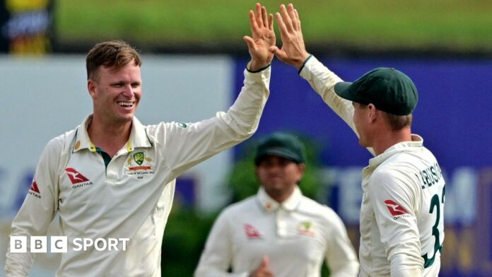 Matt Kuhnemann celebrates a wicket