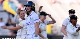 England's Amy Jones walks off after being dismissed in the 2025 Women's Ashes Test at the Melbourne Cricket Ground