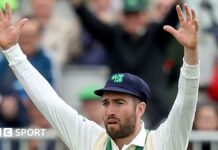 Ireland captain Andrew Balbirnie