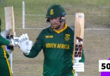 South Africa's Heinrich Klaasen