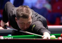  Kyren Wilson takes a shot at the Players Championship