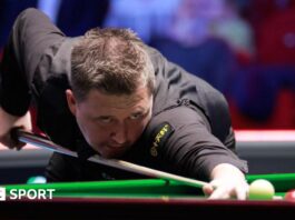  Kyren Wilson takes a shot at the Players Championship