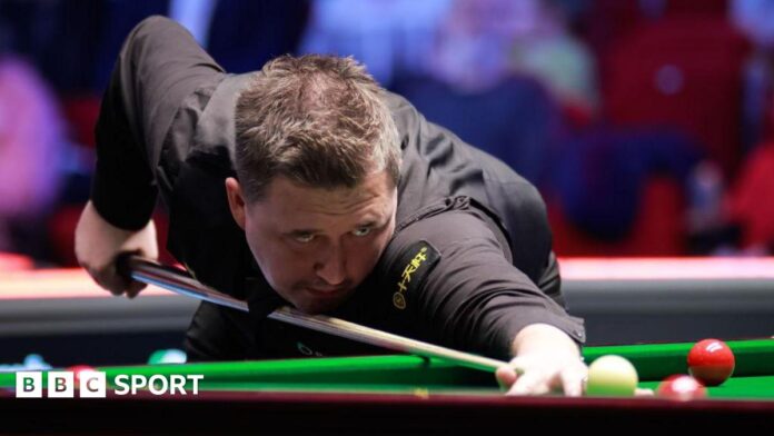  Kyren Wilson takes a shot at the Players Championship