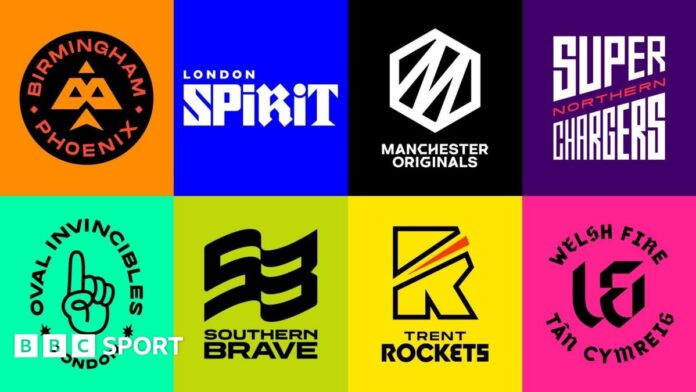 The logos of the eight Hundred teams